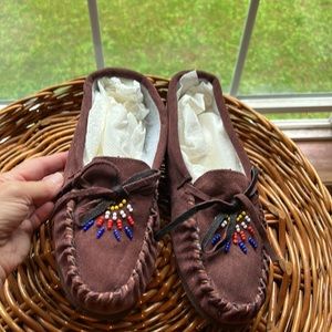 NWOB, Suede Moccasins